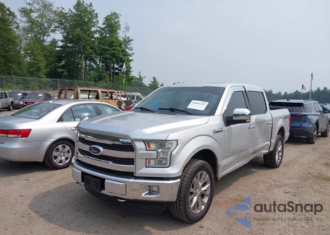 2015 Ford F-150 Lariat from USA, damaged, VIN 1FTEW1EG6FKE01100